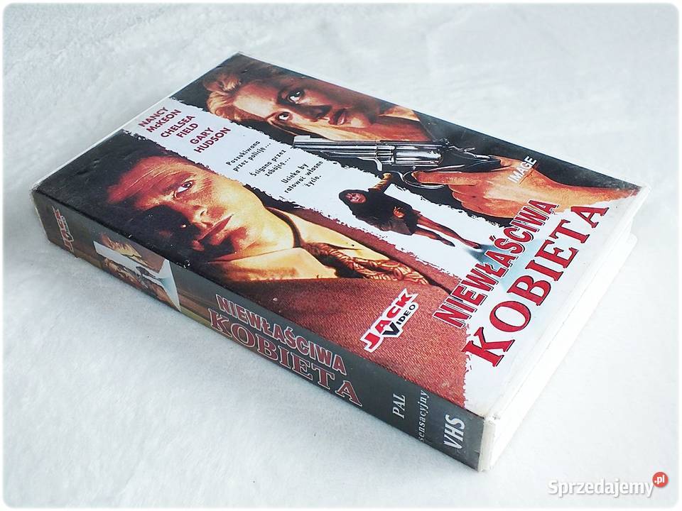 Kaseta VHS Niewłaściwa Kobieta Film na Video lubuskie Żary sprzedam