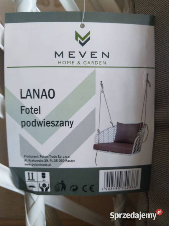 NAJTANIEJ Fotel Podwieszany Wiszący Krzesło metal śląskie Zabrze sprzedam