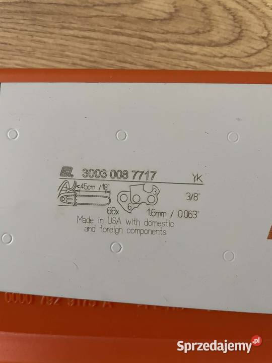 Piła spalinowa STIHL MS 361 46 Nowa Lublin