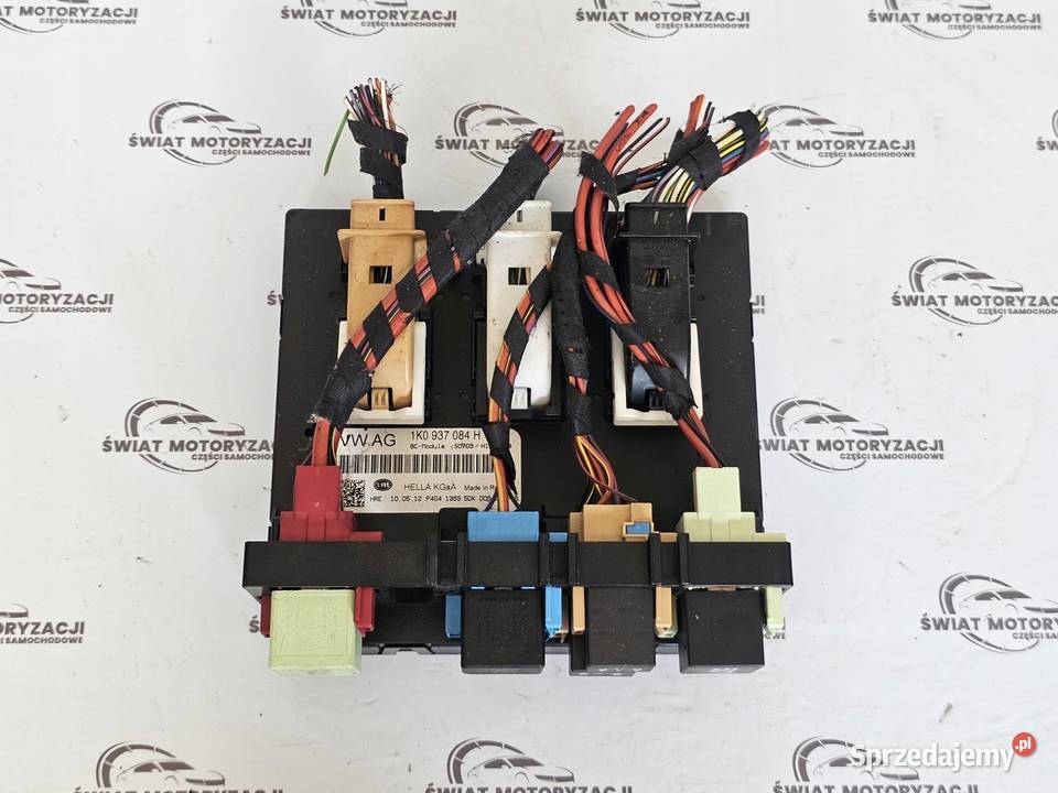 GOLF VI 12r moduł komfortu 1K0937084H Układ elektryczny, zapłon Kielce sprzedam