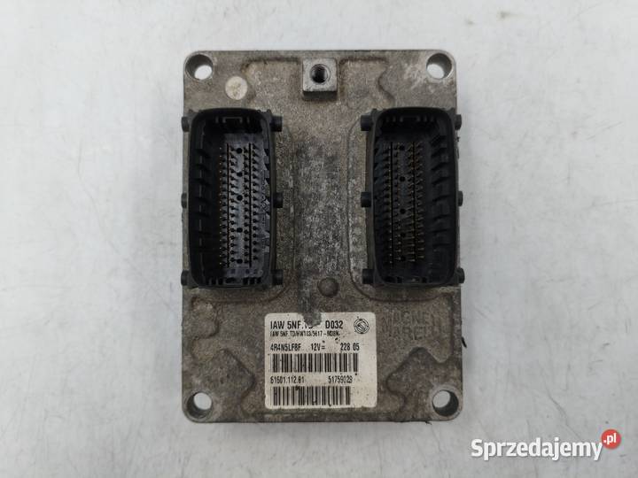Sterownik Silnika Fiat Doblo I 16 16v 51759029 mazowieckie Wyszków