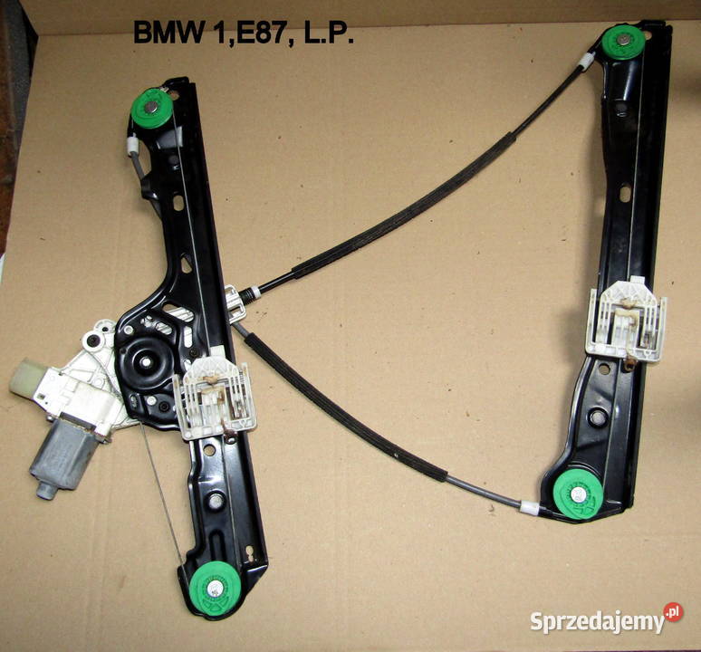 MECHANIZM OPUSZCZANIA SZYB ELEKLEWY PRZEDNI BMW