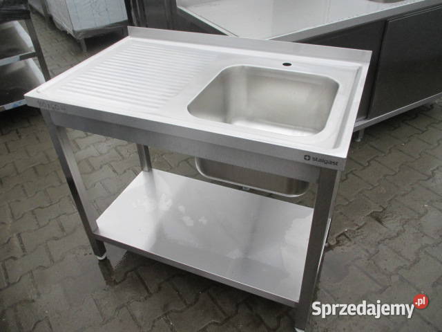 Zlew Gastronomiczny 1 Komorowy Z Półką 1006085