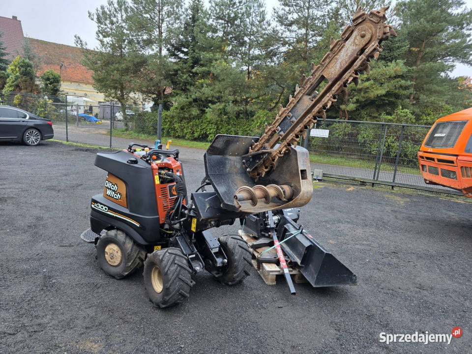 Minikoparka łańcuchowa Ditch Witch R300 Bogaty Owczary