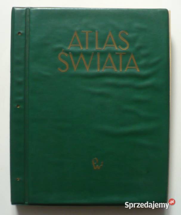 Atlas Świata 1962 podlaskie Białystok