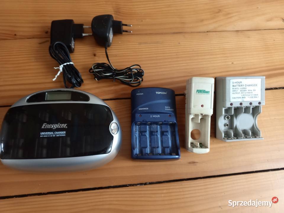 Zestaw ładowarek do akumulatorów Energizer