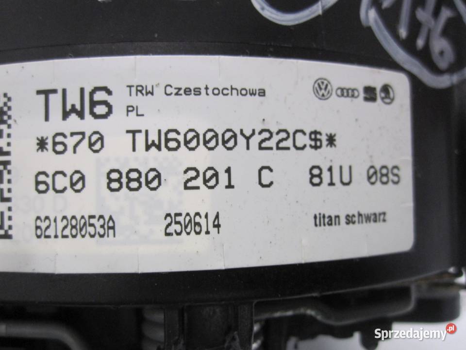 VW POLO V LIFT 15r AIRBAG poduszka kierowcy Kielce