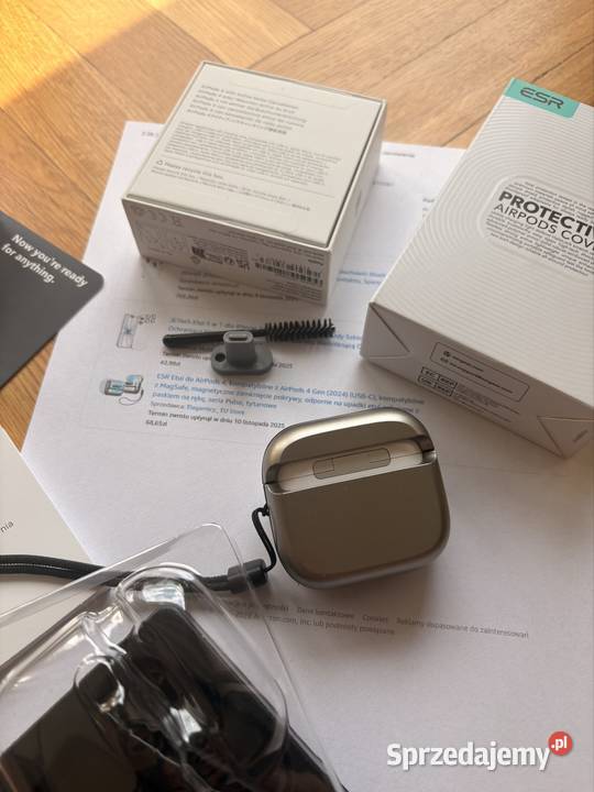 Oryginalne Apple AirPods 4 ANC z gwarancją i Warszawa