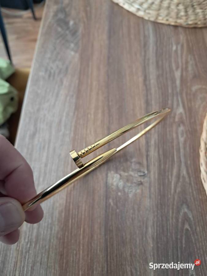 nowy naszyjnik w kształcie gwoździa obwód 40