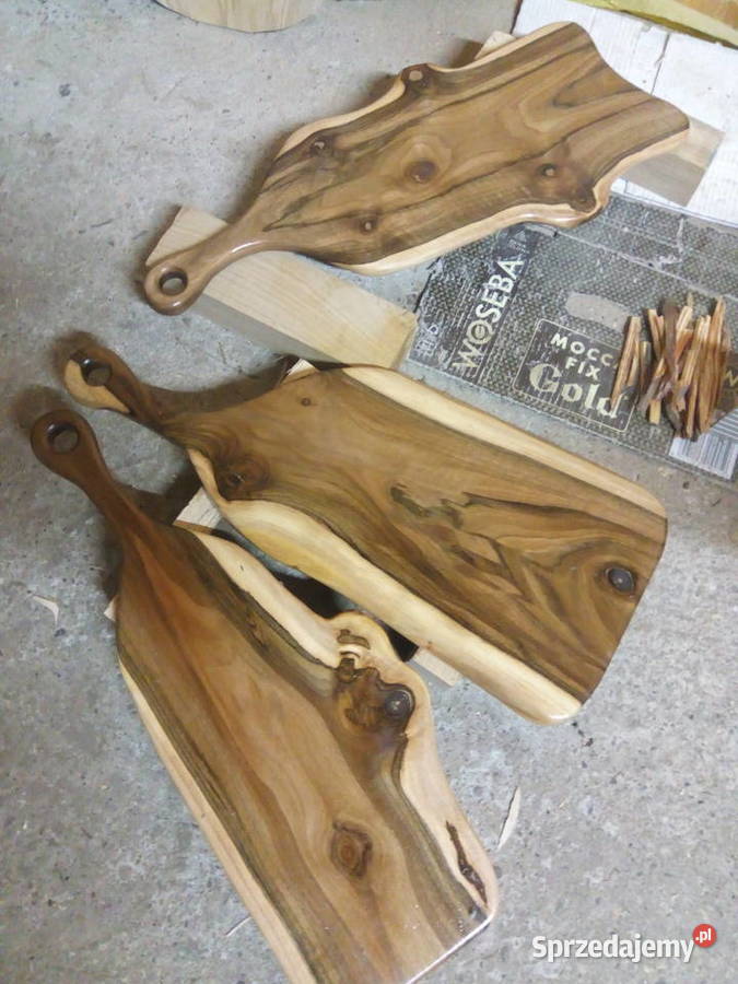 Deski do serwowania loft wiąz czereśnia podkarpackie Dubiecko