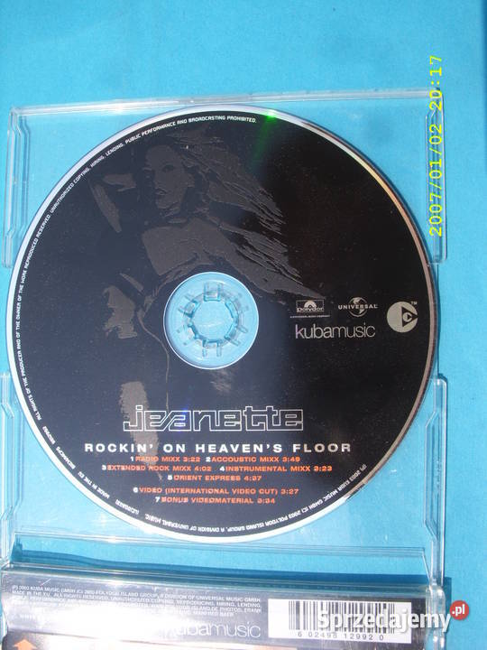 Rock CD JANETTEROCKIN ON HEAVENS 2003 Wołów