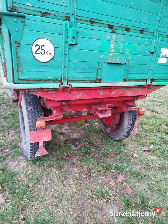Przyczepa dwuosiowa Gorzków-Wieś sprzedam