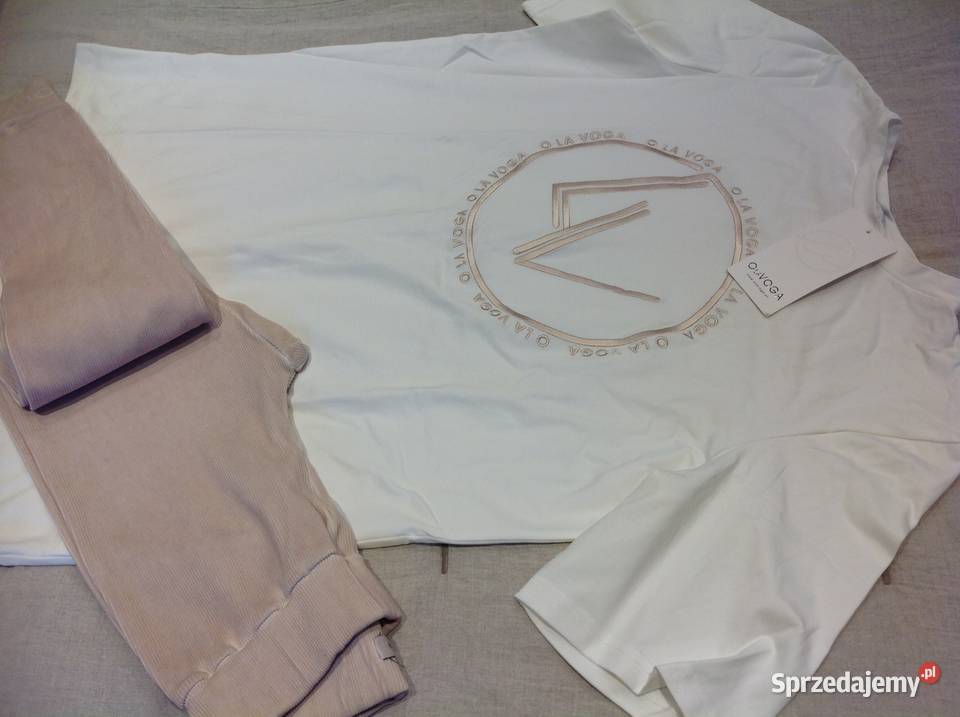 Kpl Koszulka Legginsy OLA VOGA L Nowy Rozmiar 40(L) Nowa Sól