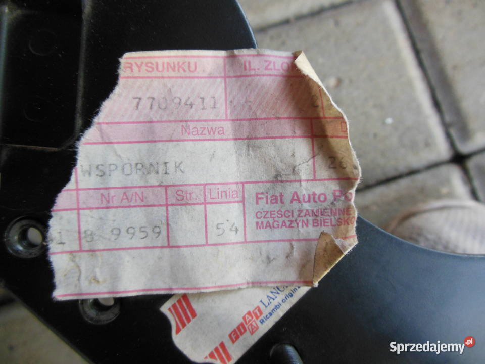 Wspornik 7709411 zaworu podciśnienia przekaźnika osobowe