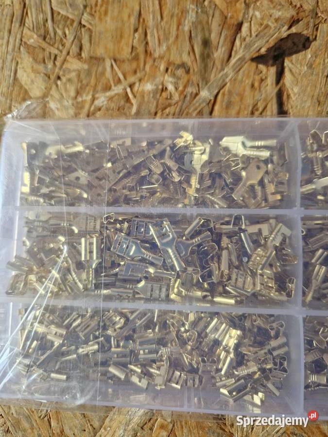 ZESTAW KONEKTORÓW ELEKTRYKA KONEKTORY WSUWKI wielkopolskie Głogowa