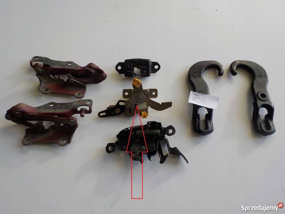 MECHANIZM ZAMEK KLAPY TYLNEJ NISSAN TITAN ARMADA Pozostałe wielkopolskie Nowy Tomyśl