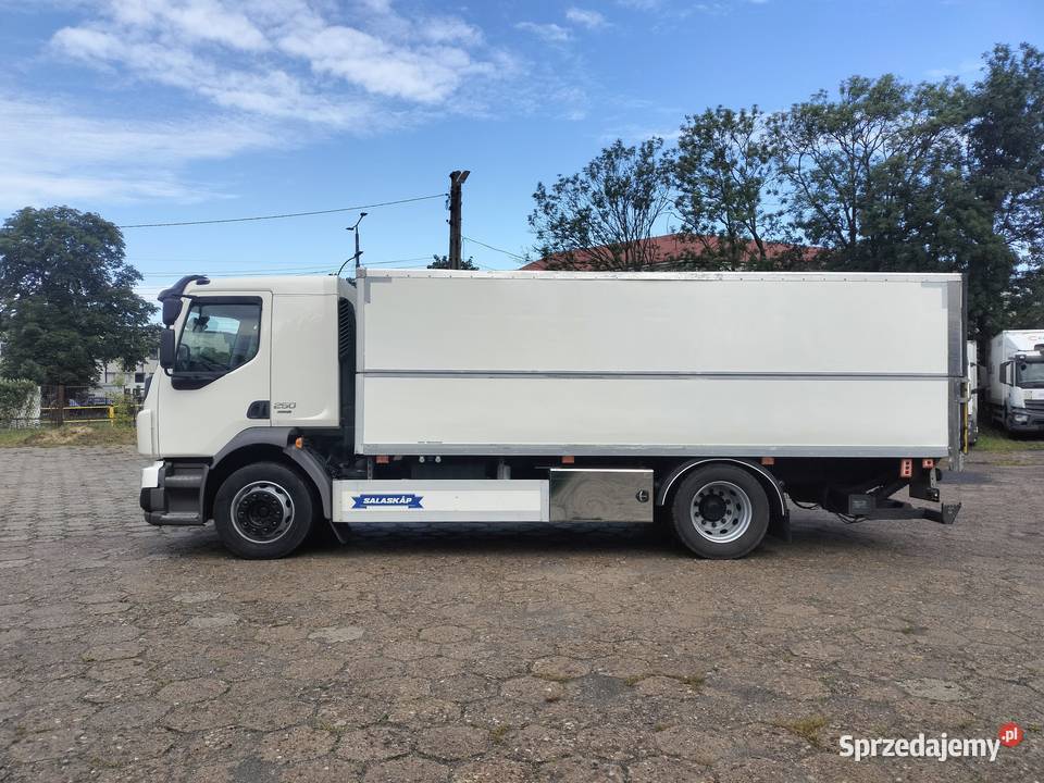 VOLVO FL 4x2 REGULOWANY KONTENER IZOTERMA WINDA tempomat śląskie Częstochowa sprzedam