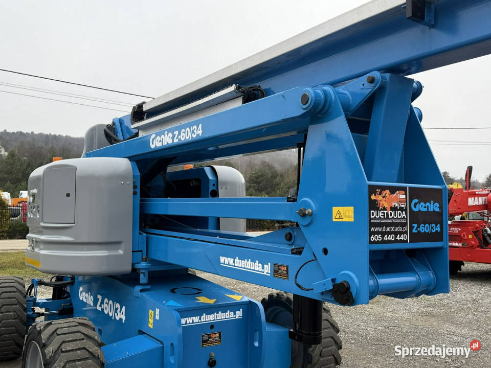 podnośnik koszowy Manitou 200 ATJ Genie Z6034 Widełki