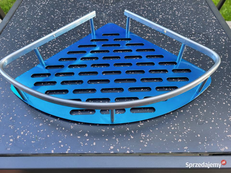 Półka łazienkowa narożna aluminiowa Łódź