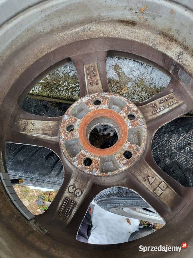 5x112 felgi aluminiowe 19565 15 borbet et40 audi Pułtusk