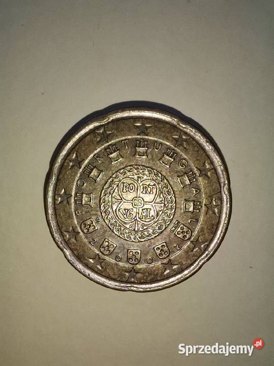 Portugal 20 Euro Cent 2002 Lisbon Mosi mazowieckie Ząbki