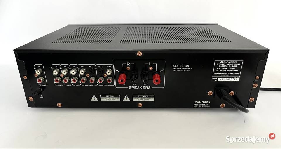 Pioneer A400 wzmacniacz