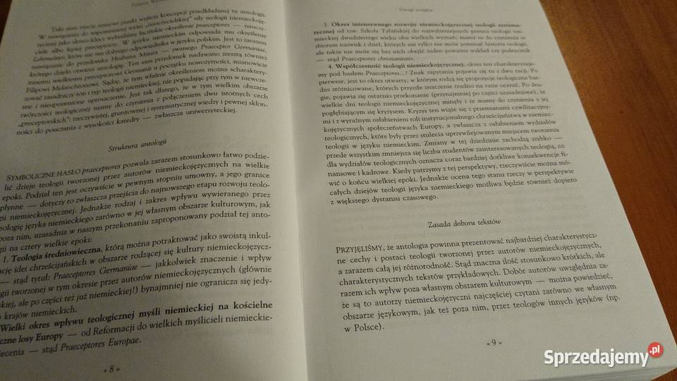 Praeceptores teologia i teologowie języka ISBN 8371773153 Gdańsk