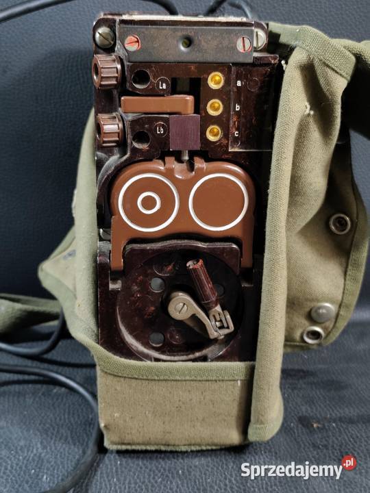 Zabytkowy Niemiecki Telefon Kolejowy SF 882 łódzkie Poddębice