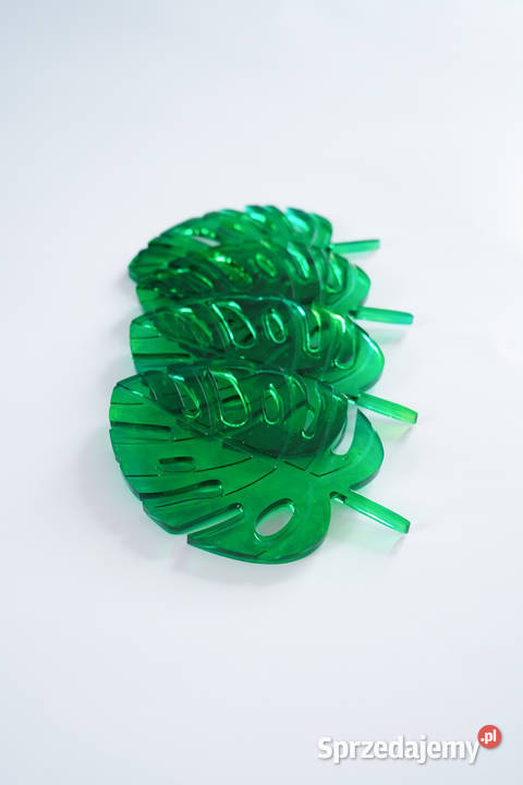 Podkładki pod kieliszki liście monstery mazowieckie Warszawa sprzedam