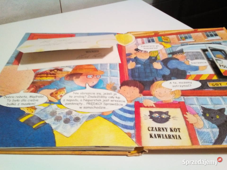 Książka z ruchomymi obrazkami Agent Mądrala Wałbrzych sprzedam