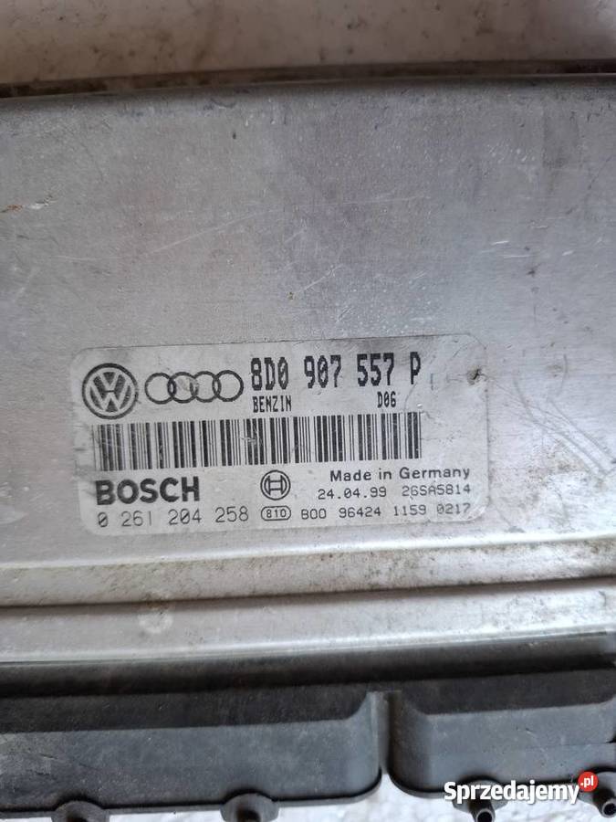 Komputer Sterownik Silnika Audi A4 B5 VW lubelskie Wisznice