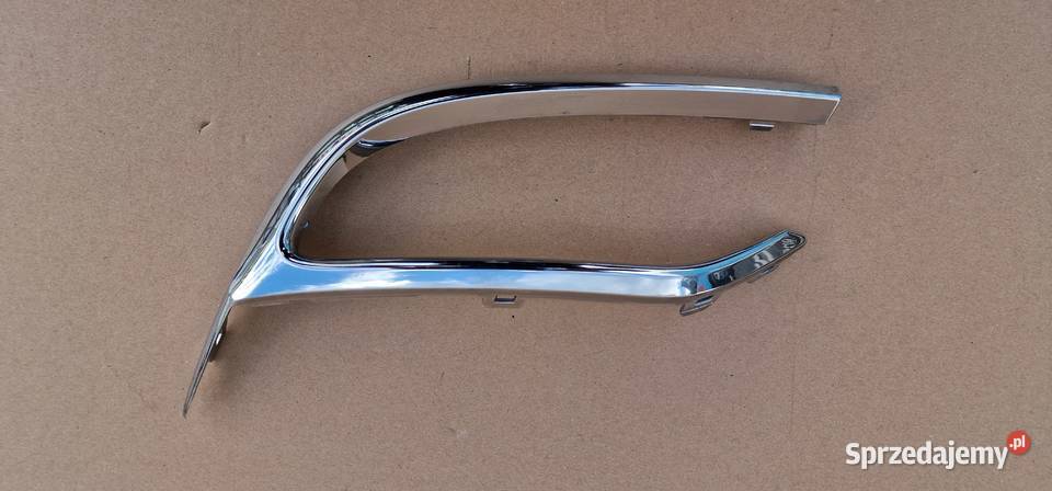 SKODA KAROQ LISTWA CHROM ZDERZAKA TYŁ LEWY Bieleń
