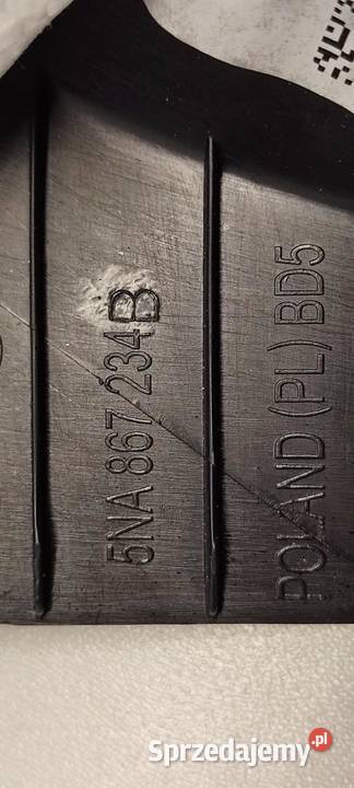 VW TIGUAN II OSŁONA SŁUPKA PRAWY PRZÓD