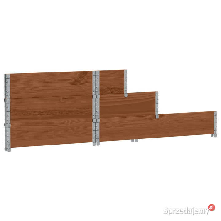 3poziomowa podwyższona donica brązowa 120x80 Warszawa sprzedam