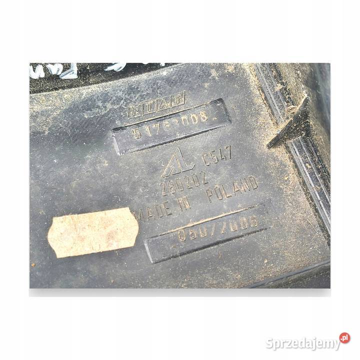LAMPA PRAWA Fiat Panda II 20032012 TYLNIA TYLNA sprzedam