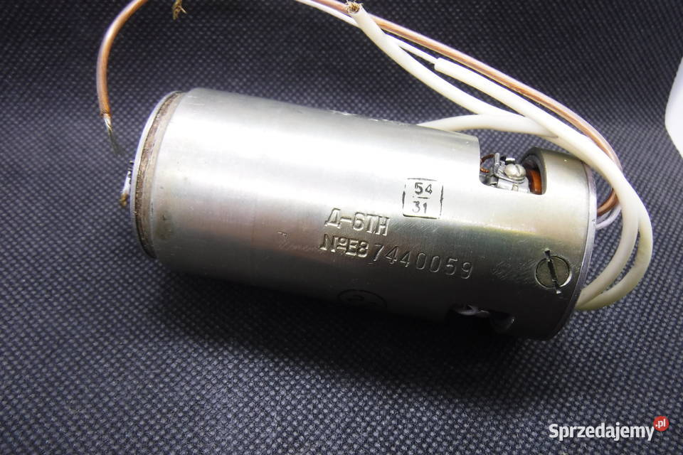 D6TN silnik elektryczny 27V wojskowy lotniczy 6 Otwock