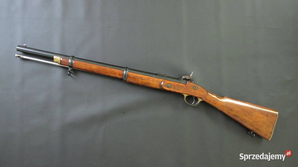 Czarnoprochowy karabin Enfield 1861 Parker Hale