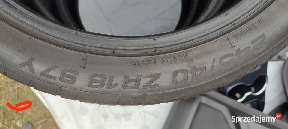 OPONY ULTRA HIGH PERFORMANCE 24540 r18 zachodniopomorskie Bierzwnik sprzedam