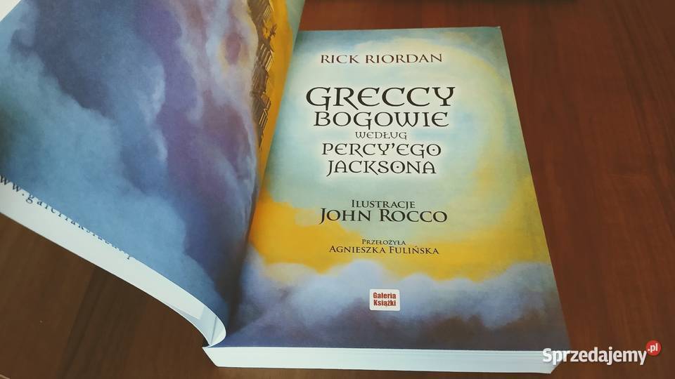 Greccy Bogowie według Percyego Jacksona Rick Gdańsk