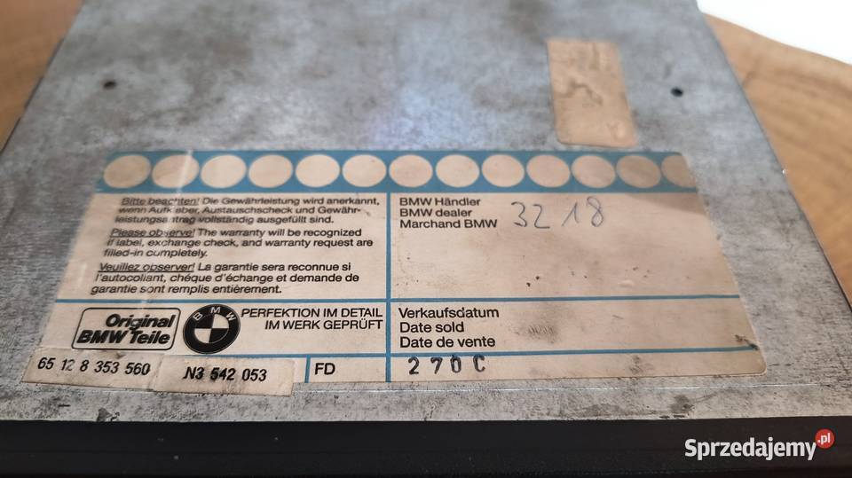 Radio samochodowe BMW bavaria ciii Gdańsk