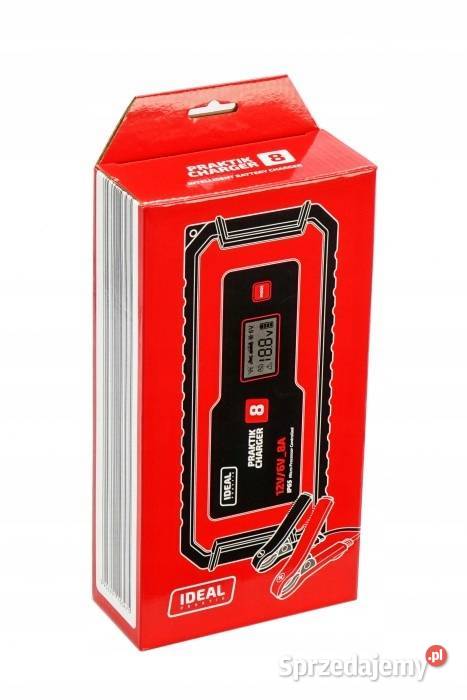 IDEAL PROSTOWNIK ŁADOWARKA PRAKTIK CHARGER 8 LCD Pozostałe