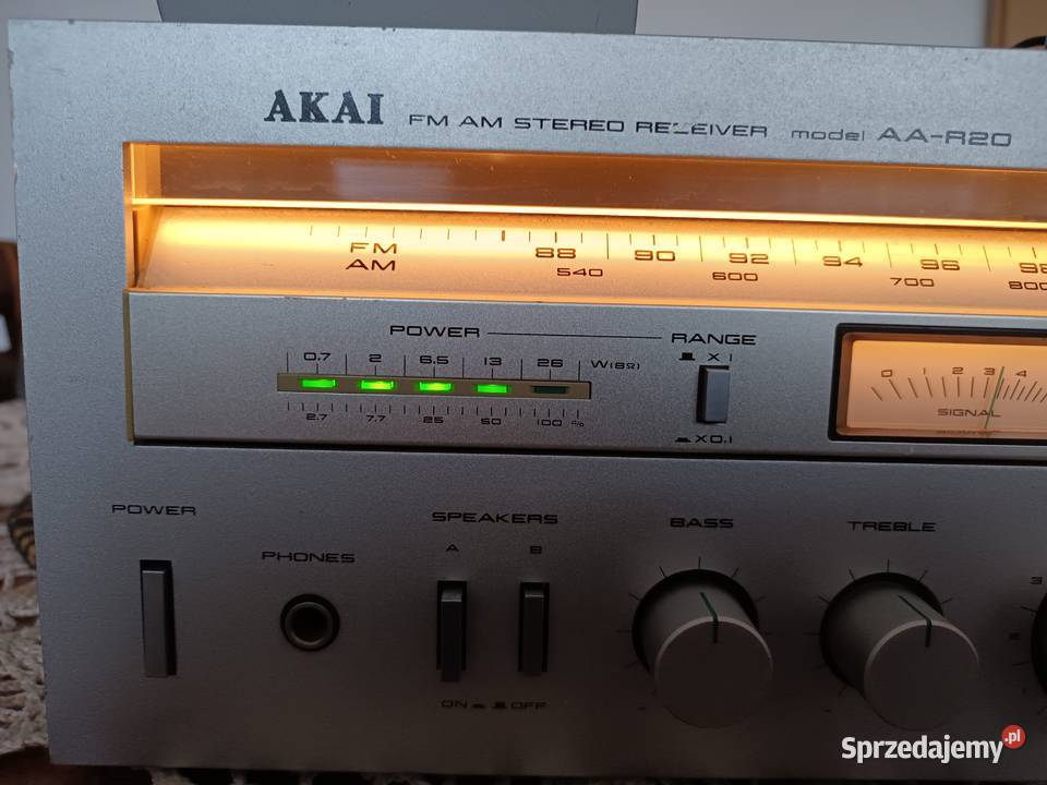 Amplituner Akai AAR 20 Sprawny ladny stan Tychy