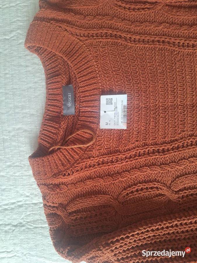Sweter Yessica M kolor rudy Łódź
