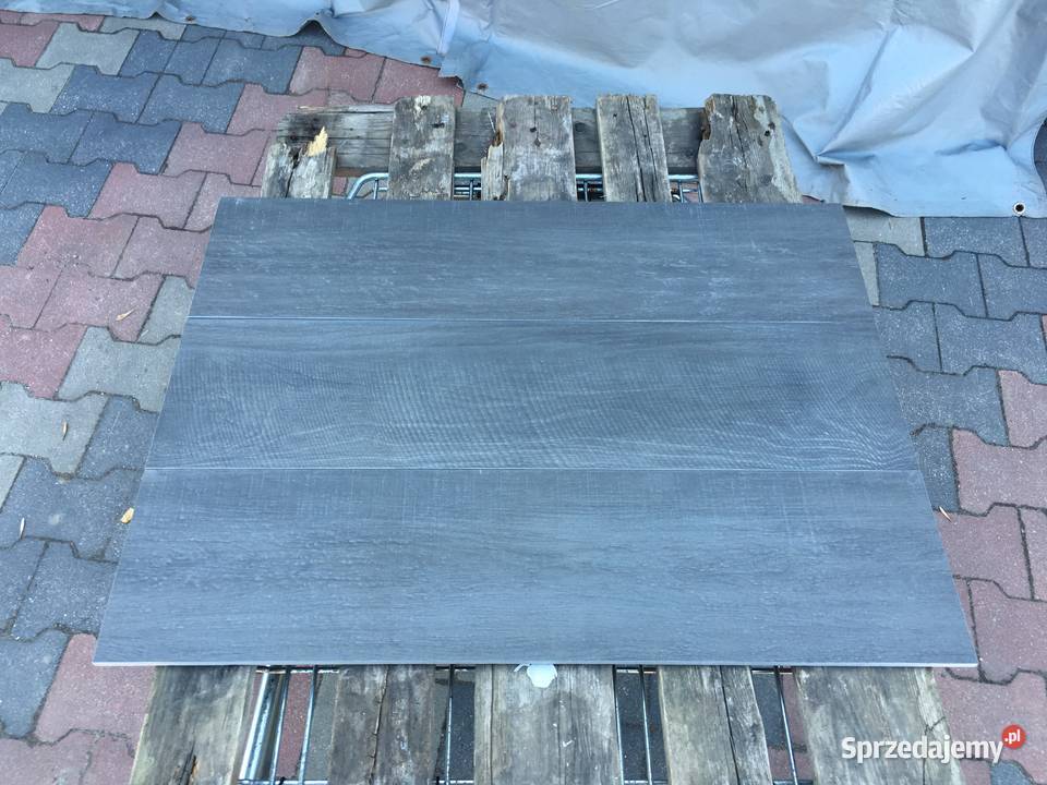 Gres płytka podłogowa betonwood mud str 222x895 mazowieckie Reguły