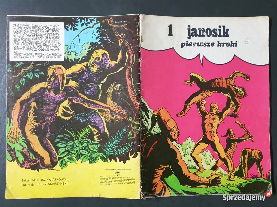 Janosik Pierwsze Kroki 1 wydanie 1 1974 Gdynia