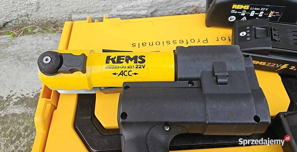 REMS AkkuPress 22V ACC 576011 zaciskarka do rur Zaciskarki do rur Gorzów Wielkopolski