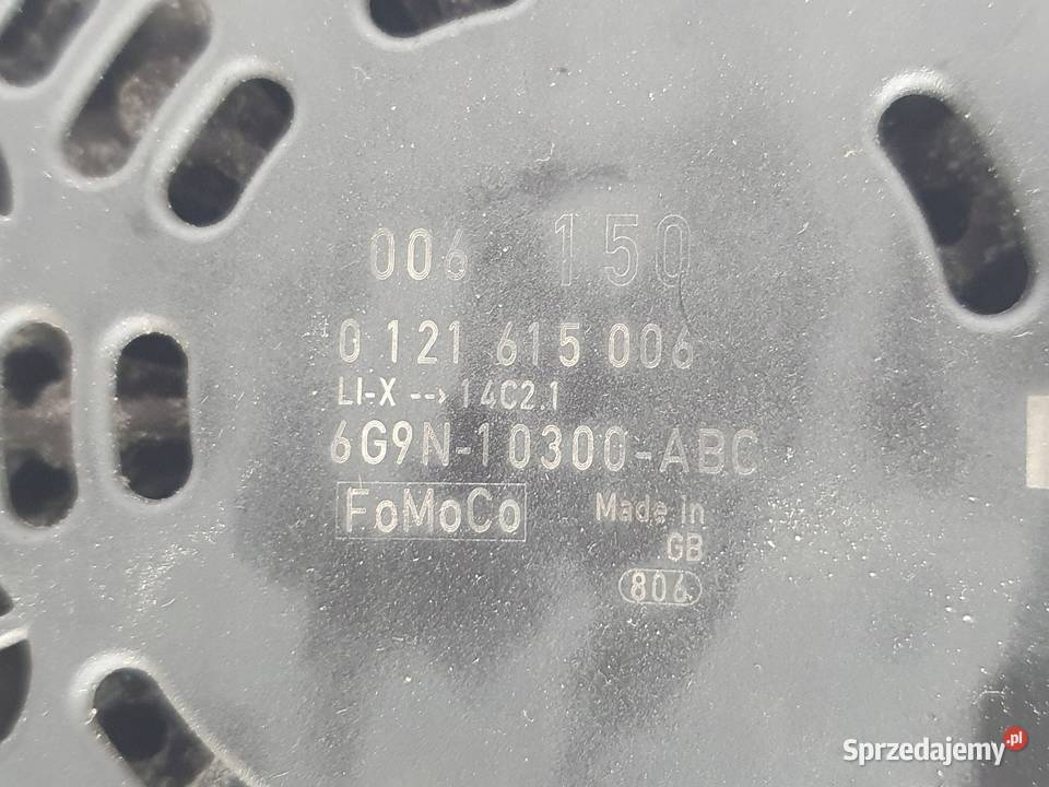 ALTERNATOR Ford Mondeo MK4 20 16V 6G9N10300ABC Chełm sprzedam