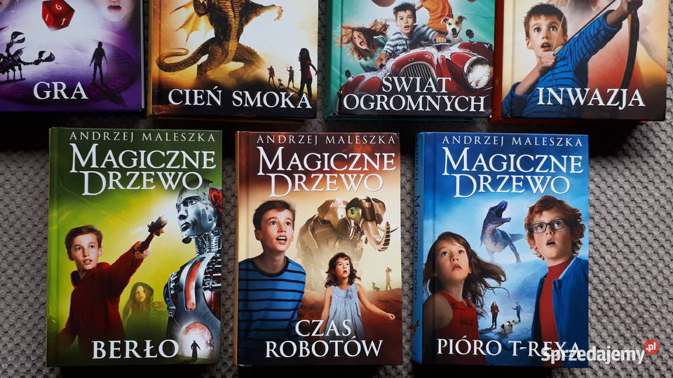 11 części serii Magiczne drzewo twarda Kraków