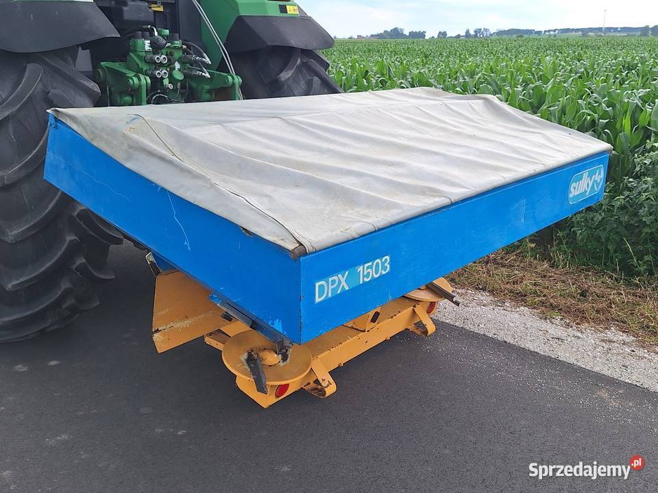 Rozsiewacz nawozów sulky dpx 1503 15 tony Sulky Chełmce