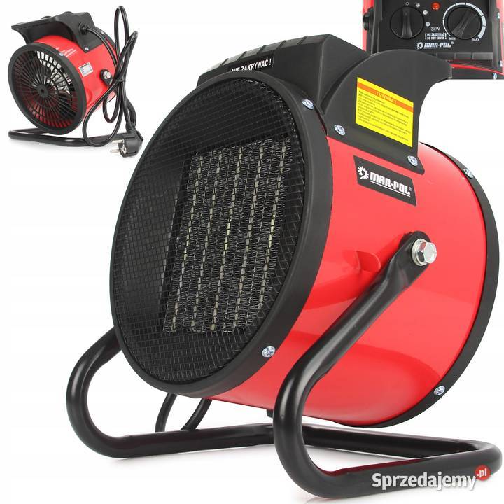 NAGRZEWNICA ELEKTRYCZNA 3000W OGRZEWACZ Ogrzewanie Chmielnik